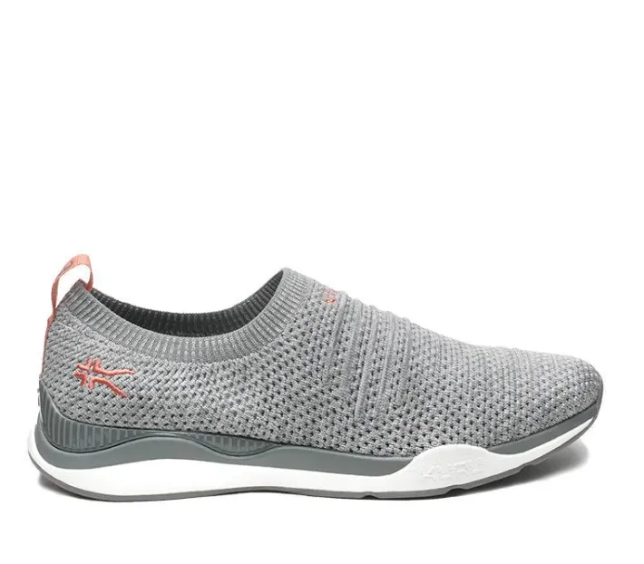 Slip-Ons>KURU Footwear STRIDE Heathergray-white-peachpink