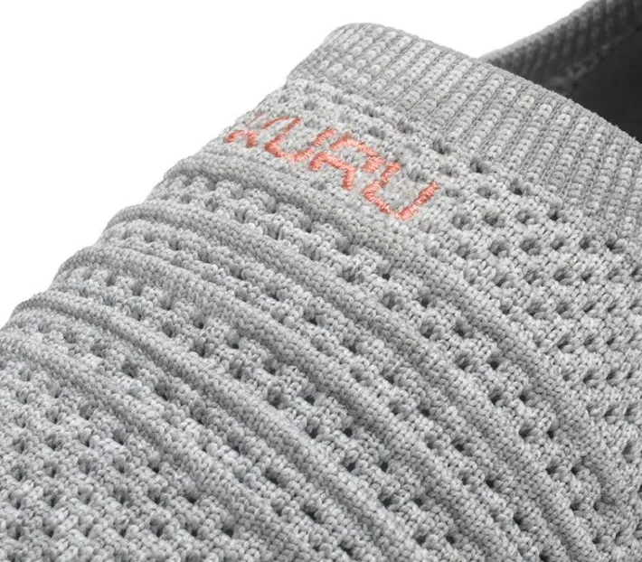 Slip-Ons>KURU Footwear STRIDE Heathergray-white-peachpink