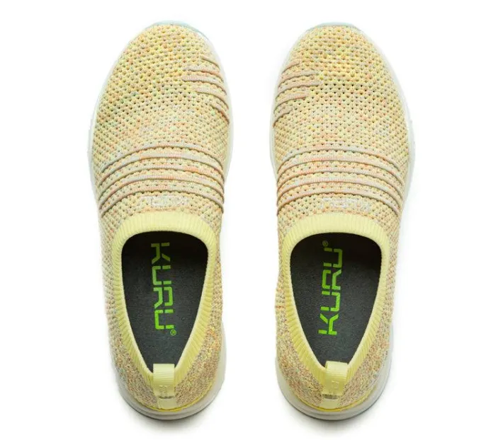 Slip-Ons>KURU Footwear STRIDE Yellowburst-confetti