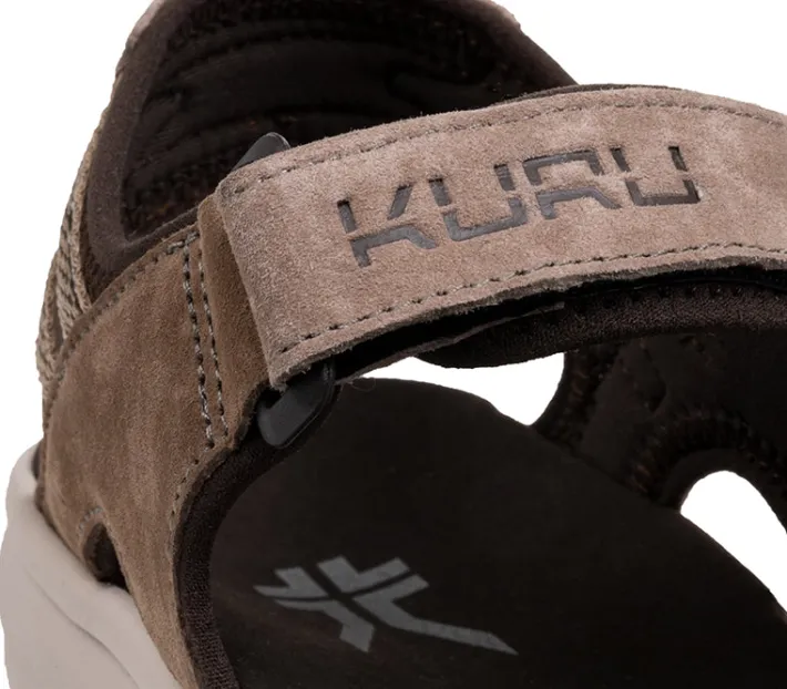 Sandals>KURU Footwear TREAD Cedarbrown-vanillacream-palekhaki