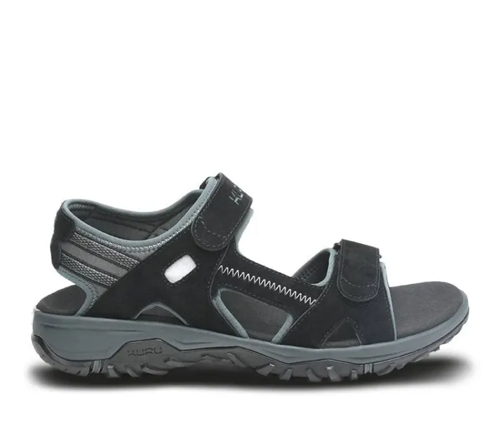 Sandals>KURU Footwear TREAD Jetblack-empiresteel