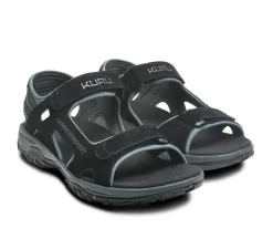 Sandals>KURU Footwear TREAD Jetblack-empiresteel