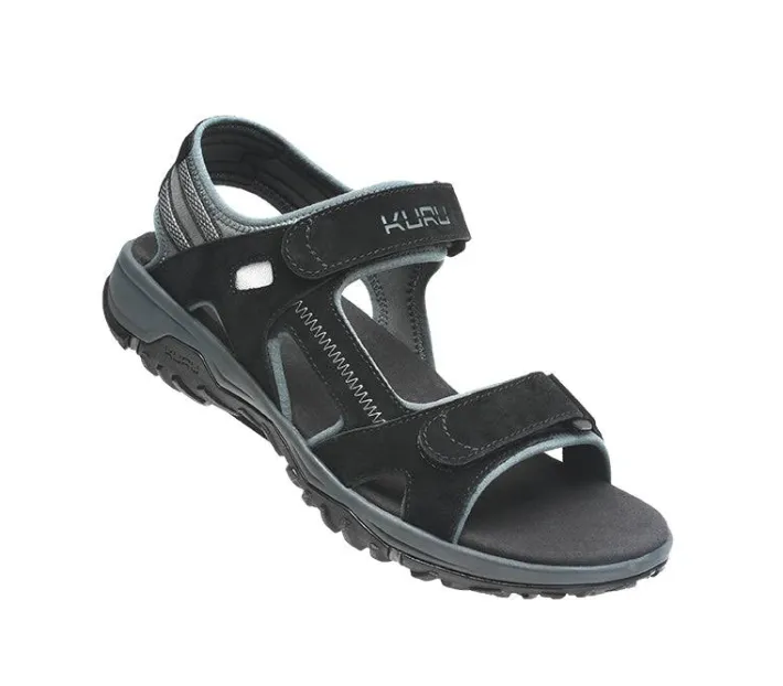 Sandals>KURU Footwear TREAD Jetblack-empiresteel