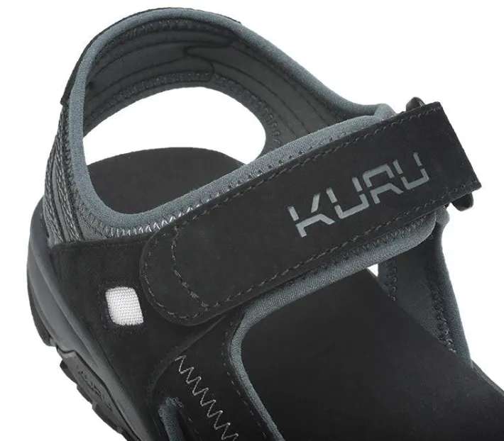 Sandals>KURU Footwear TREAD Jetblack-empiresteel